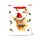 Torba na prezent - Christmas Jan Pashley  Highland Coo - rozmiar L