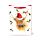 Torba na prezent - Christmas Jan Pashley  Highland Coo - rozmiar L