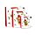Torba na prezent - Christmas Jan Pashley  Highland Coo - rozmiar L