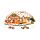 Puzzle drewniane 130 elementów - Christmas Gingerbread Baker Street